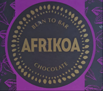 AFRIKOA 37% MILK CHOCOLATE WITH HAZELNUT 100G BAR