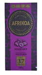 AFRIKOA 37% MILK CHOCOLATE WITH HAZELNUT 100G BAR