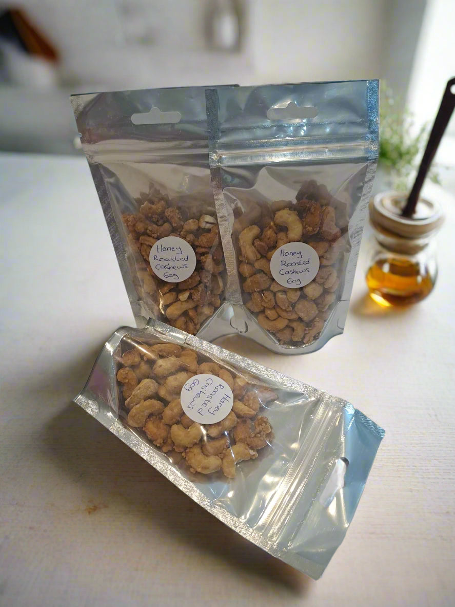 CASHEWS HONEY ROASTED 60g pack