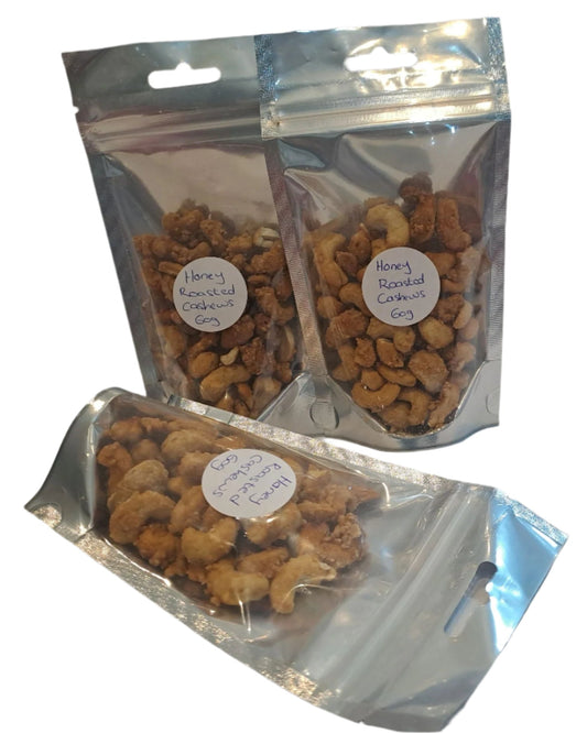 CASHEWS HONEY ROASTED 60g pack