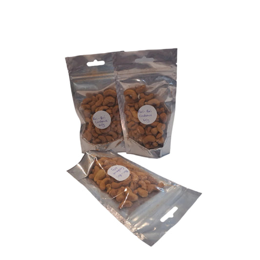CASHEWS PERI PERI 60g pack