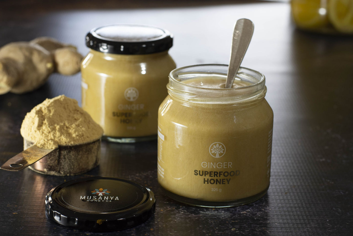SUPERFOOD HONEY MIX - GINGER  325G