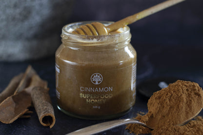 SUPERFOOD HONEY MIX - CINNAMON  325G