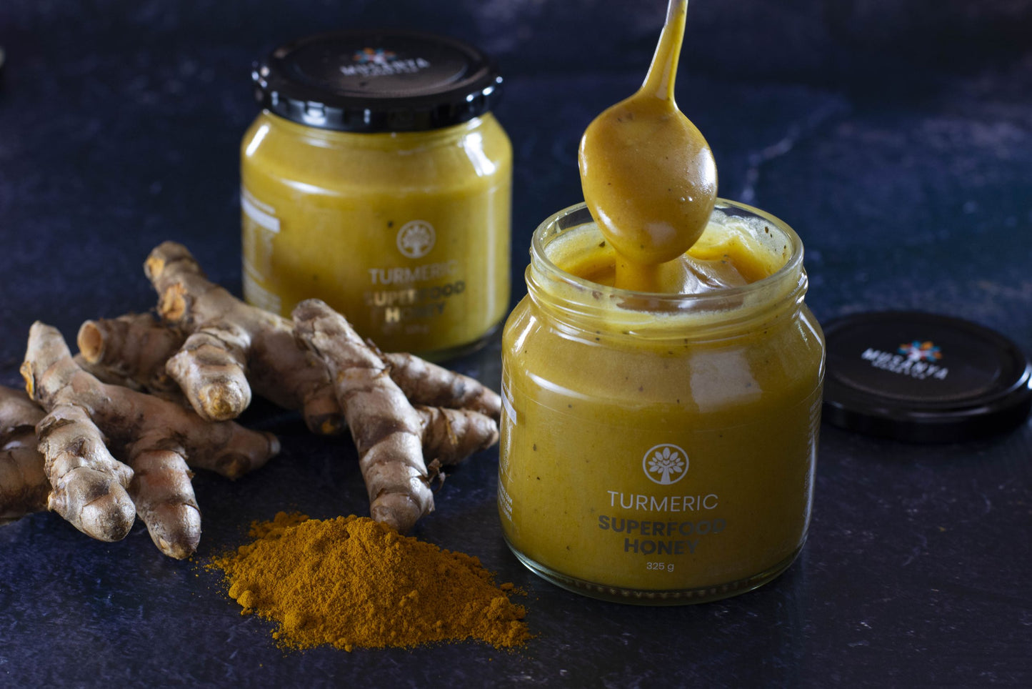 SUPERFOOD HONEY MIX - TURMERIC  325G
